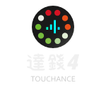 達錢 Logo - 深色版本